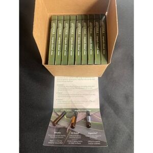 Set of 10 dōTERRA Sample Blend Trio Essential Oils Breathe On Guard DigestZen